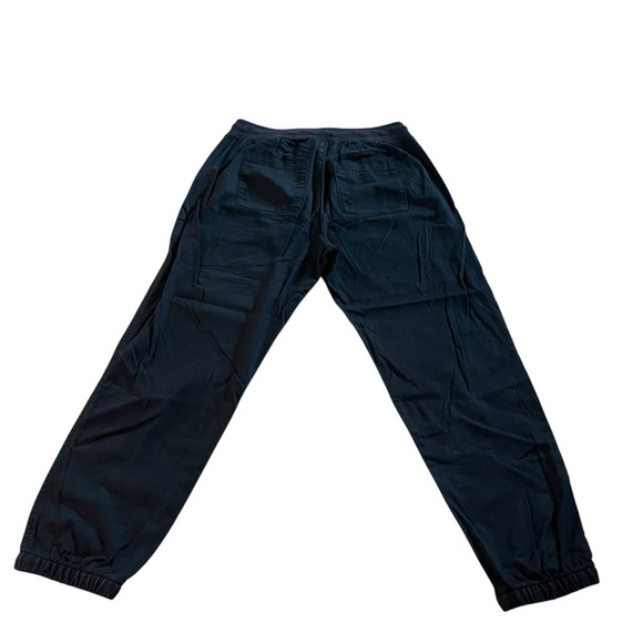 GAP black cotton jogger pants | size small | pull-on drawstring waist | cotton - Picture 9 of 11